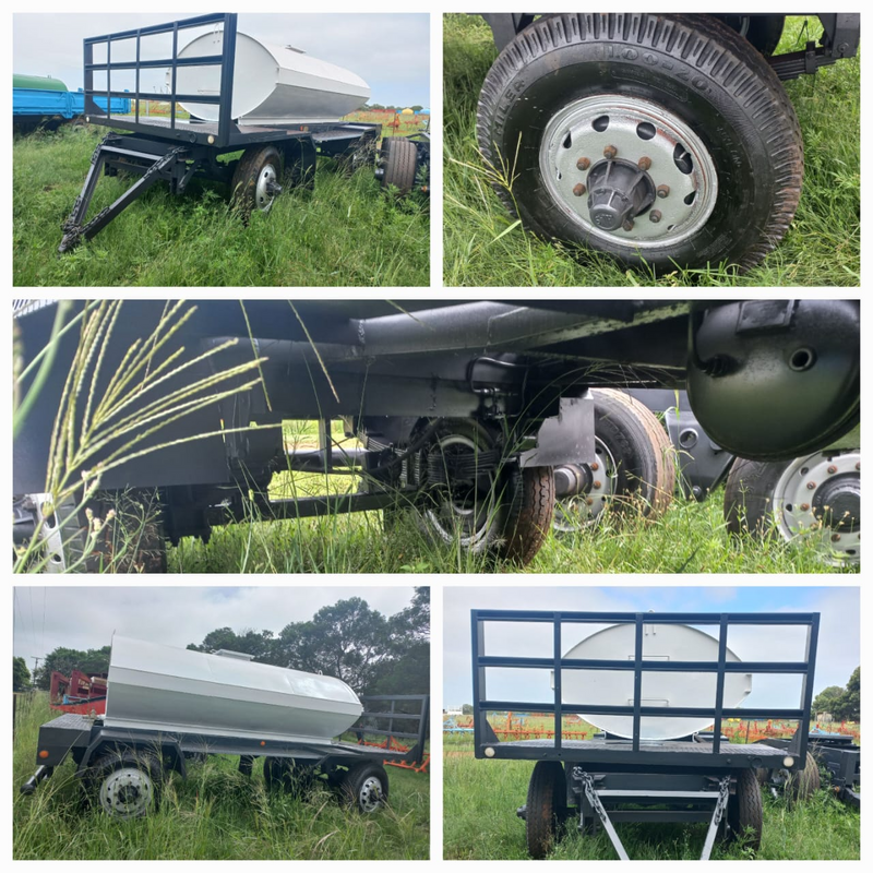 7 000L Water Tanker on Trailer For Sale (008902)