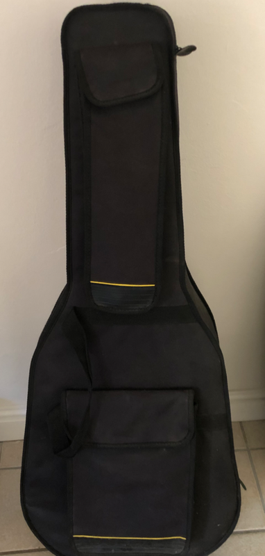 Guitar, Amp and Guitar Bag