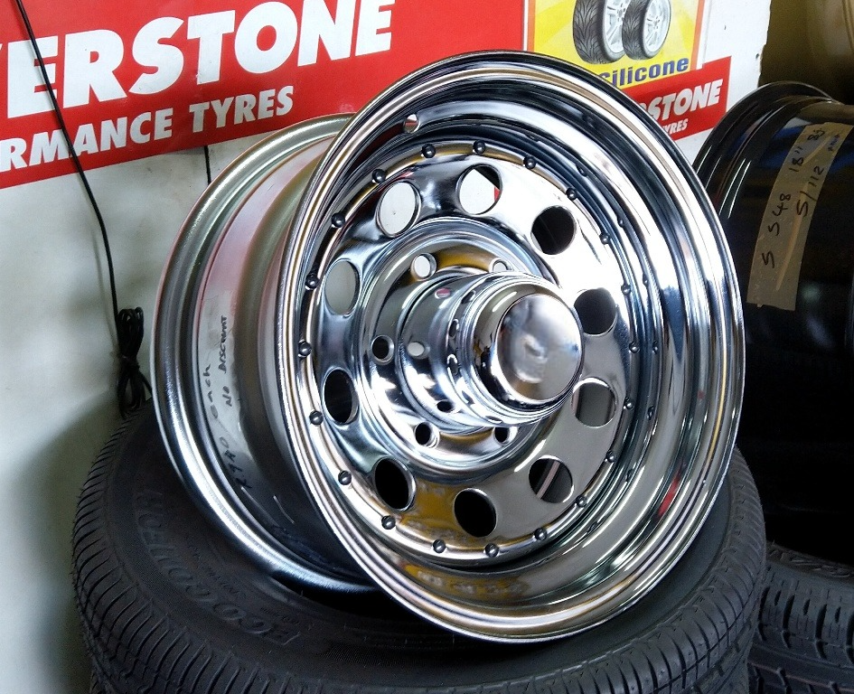 15 inch Chrome Bakkie/Taxi/Trailer Rims.New | Johannesburg CBD ...