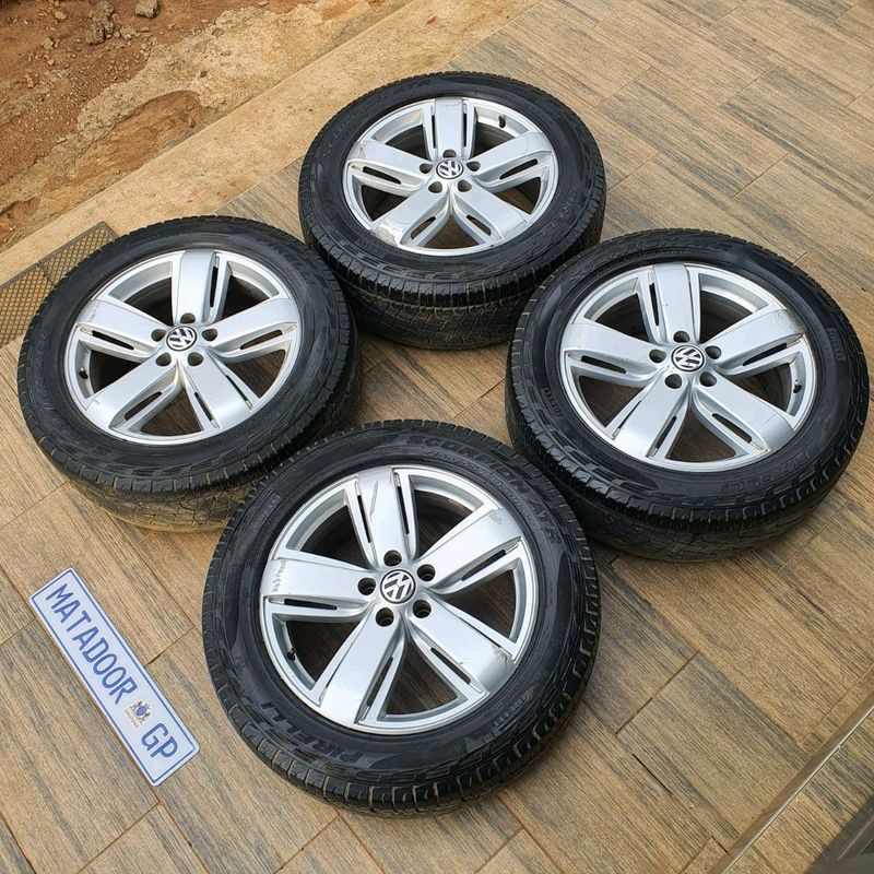 Amarok mags and tyres 255/55/R19