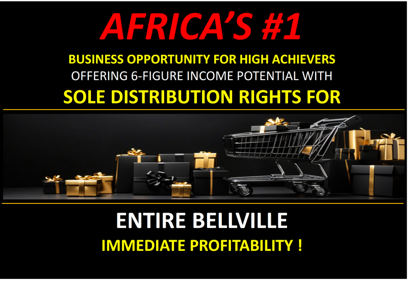 BELLVILLE - MAGNIFICENT BUSINESS WORKING FLEXI HOURS FROM HOME