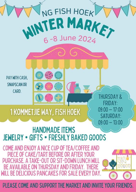 Winter market 6-8 June
