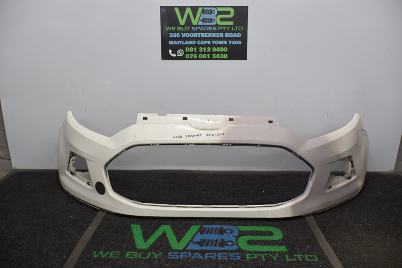 Ford Ecosport 2014-2016 White Front Bumper