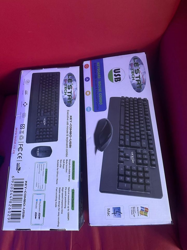 Le&#39; Stat Wired Executive Keyboard &amp; Mouse Set