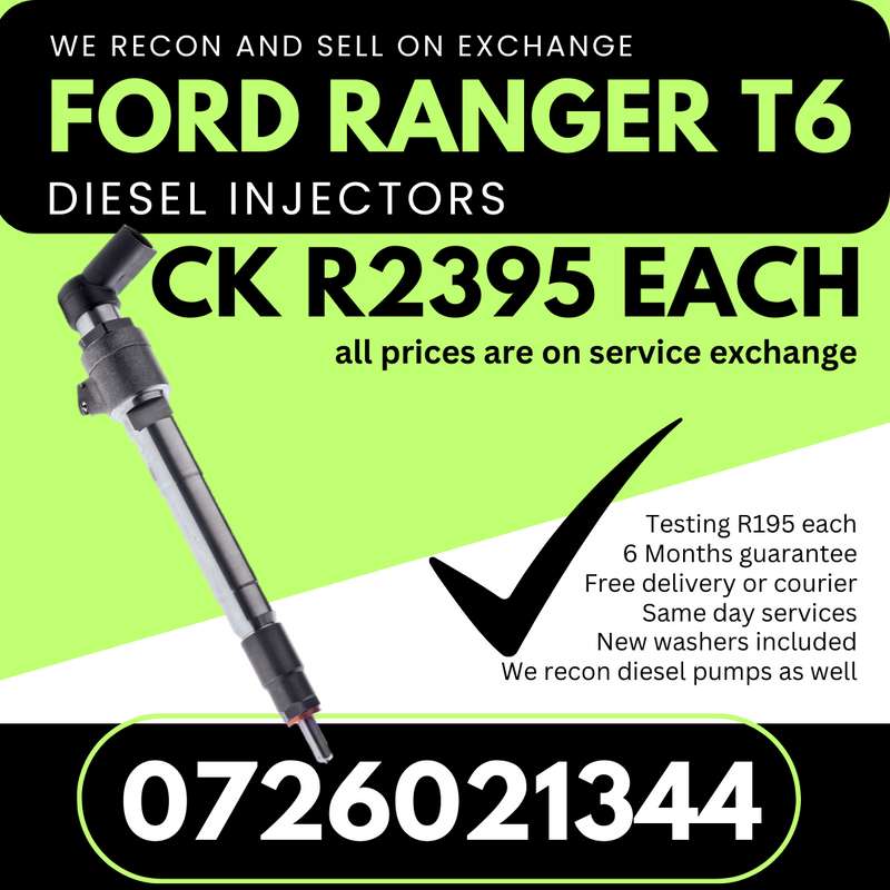 Ford Ranger T6 CK &#43;diesel injectors for sale