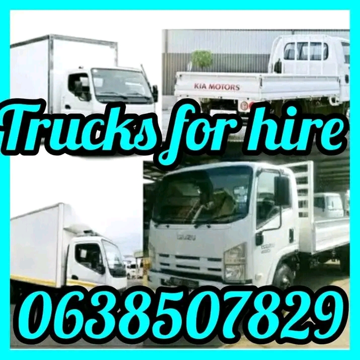All trucks for hire
