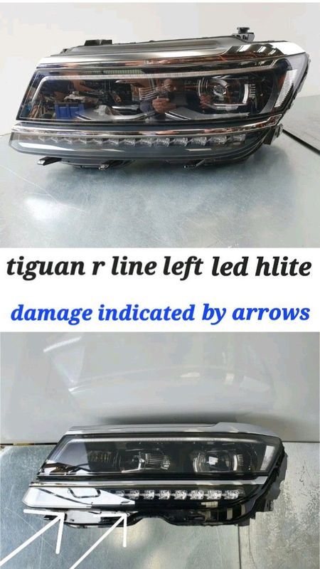 Tiguan left led headlight