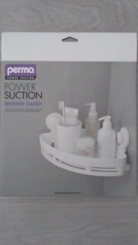 Power Suction Corner Shower Caddy For Sale.