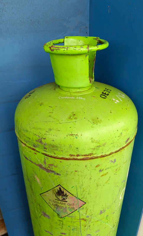 48kg gas bottle with about 40kg gas