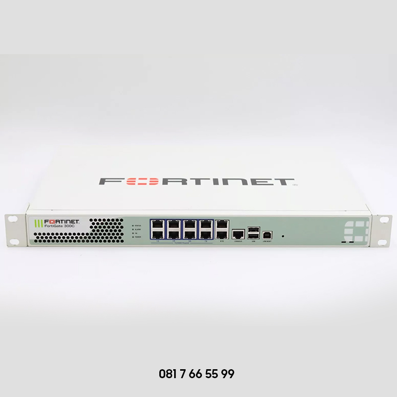 Fortinet FortiGate 300C FG-300C 10x 1GbE RJ45 Ports Network Security Firewall