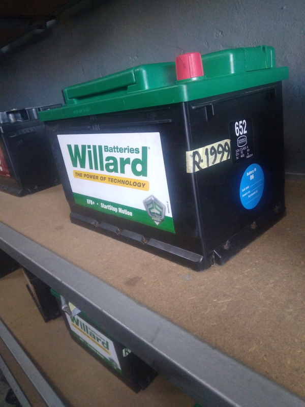 Willard 652 Battery