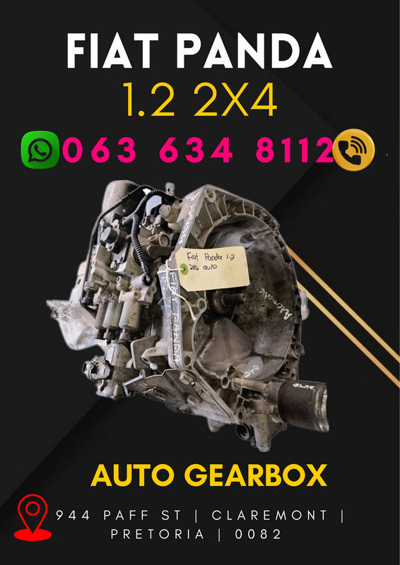 Fiat panda 1.2 2x4 Automatic gearbox R5500 Call or WhatsApp me 0636348112