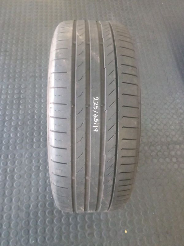 225/45/19 Used Tyres