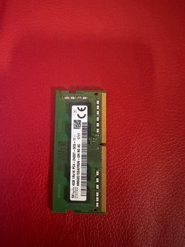 SK HYNIX HMA851S6CJR6N 4GB 1RX16 DDR4 SO-DIMM PC4-19200 2400MHZ Laptop Memory