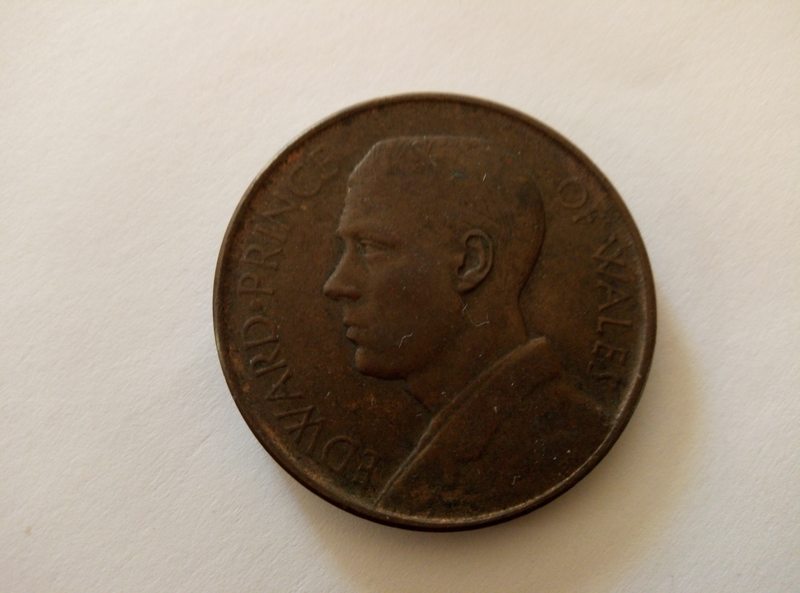 1925 PRINCE OF WALES MEDALLION