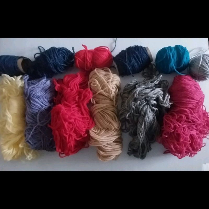 Wool various colours