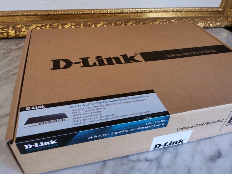 D-Link DGS-1210-28P 24-Port Gigabit Layer 2 PoE Managed Switch. Brand new! Priced per each, 2 availa