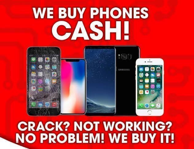 I buy unwanted/broken/locked Phones/Laptops