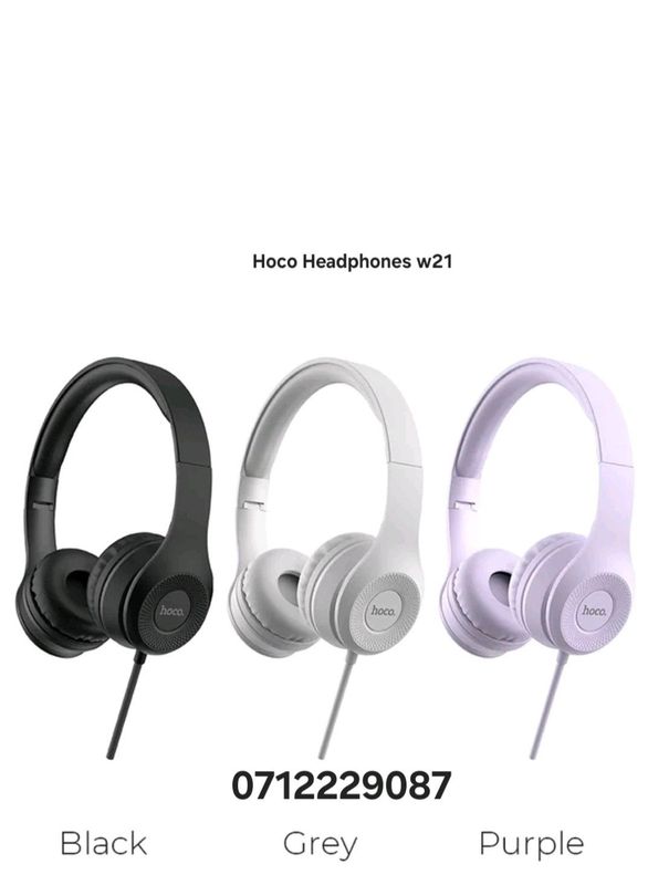 Hoco headphones w21