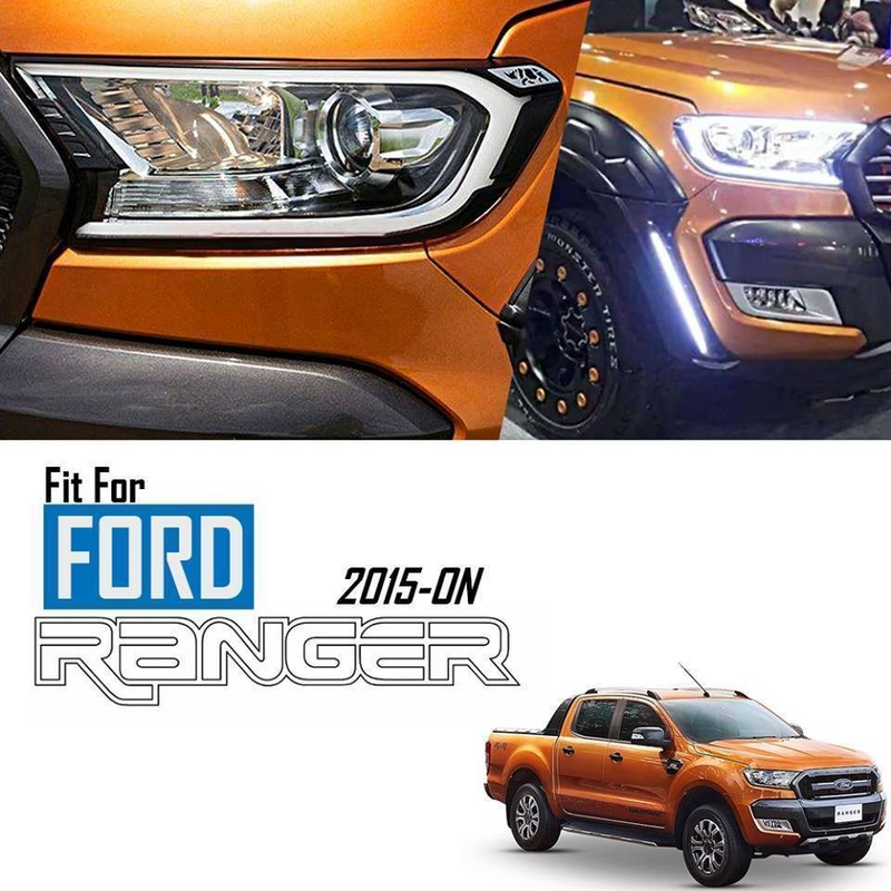 LED Headlight Trimmings Ford Ranger 2016&#43;