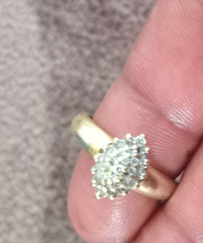 18crt yellow gold ring for sale