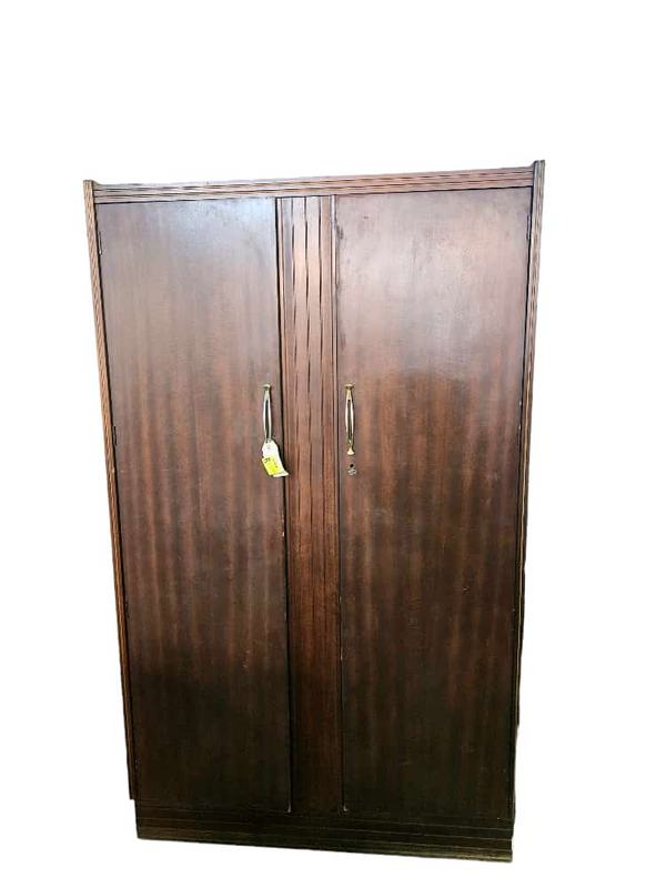 Vintage two door wardrobe