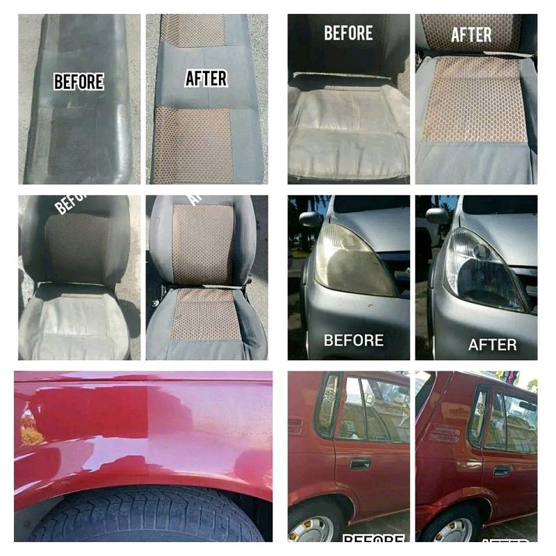 Buffing and polishing and interior cleaning services