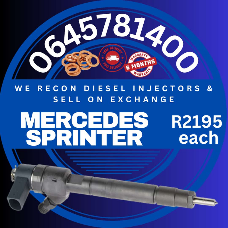 Mercedes Sprinter diesel injectors for sale