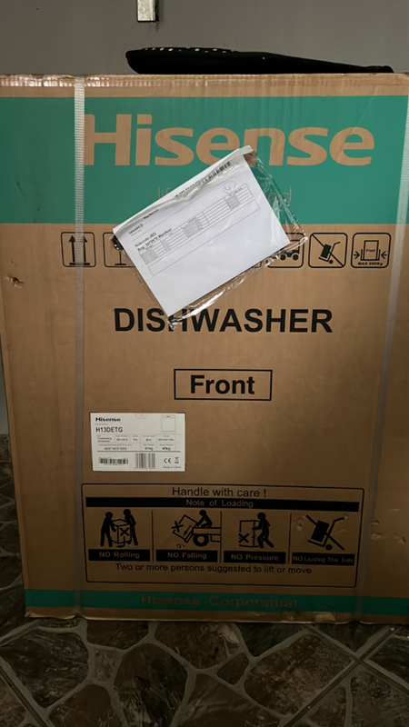 Hisense Dishwasher (New/Unused)