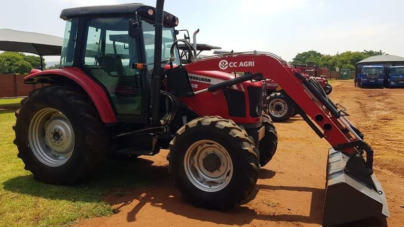 2016 Massey Ferguson 5445 Cab. 4WD with front end loader.