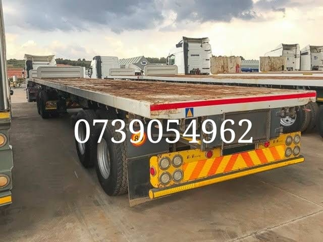 34Ton Side Tipper Trucks Hire | Flatbed Trailers Hire