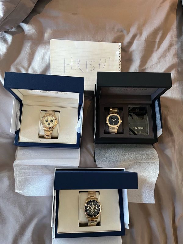 Christophe Duchamp watches price each or in bulk