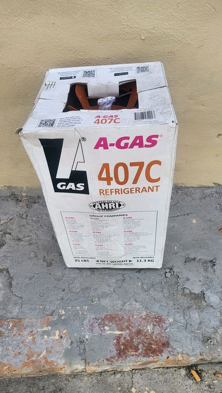 A-GAS R407C refrigerant disposacan