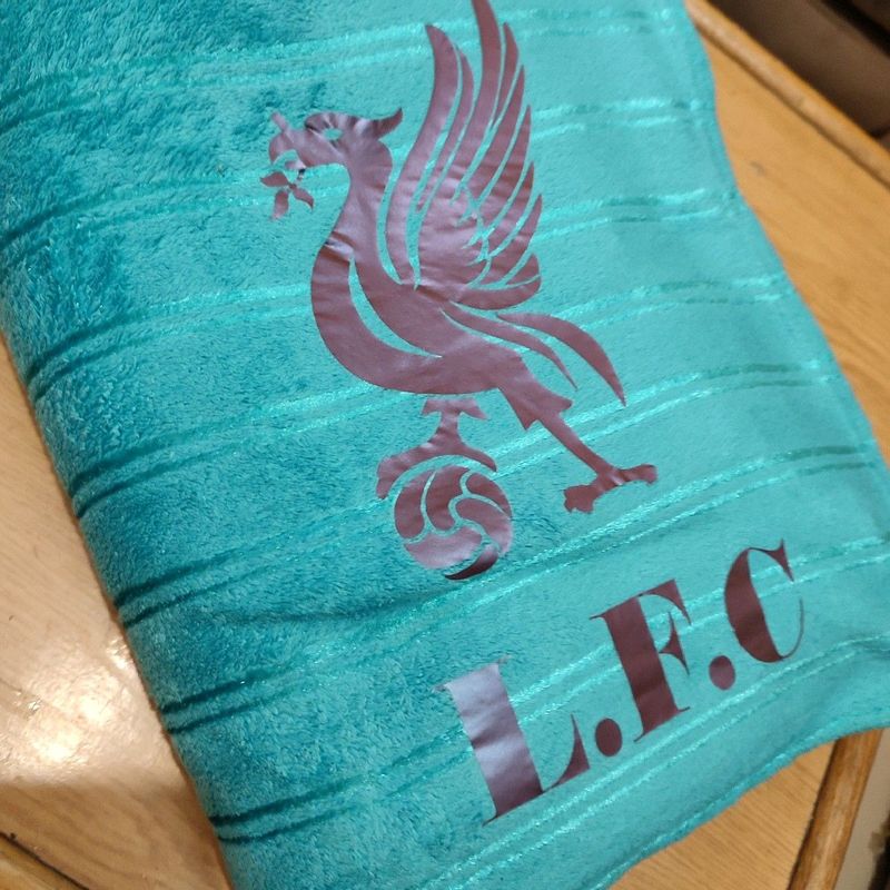 Personalised Liverpool blanket
