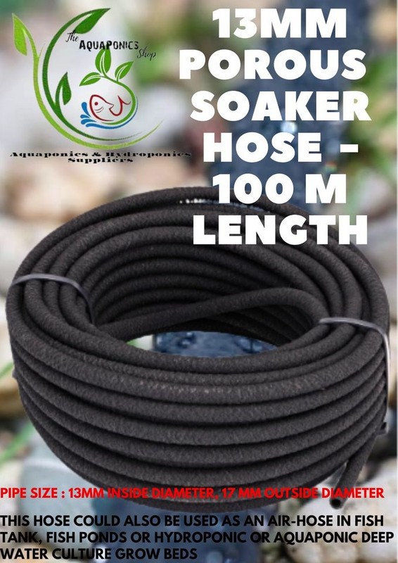 Drip Irrigation Porous Soaker Hose (13mm) - 100 m Length