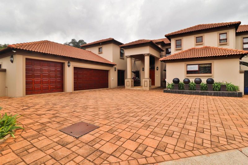 Luxury teamed with style and inside a security estate.