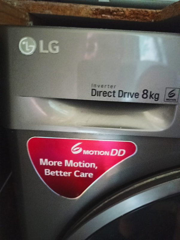 LG WASHING MACHINE FOR SALE 8 Kg (I am leaving the country soon)