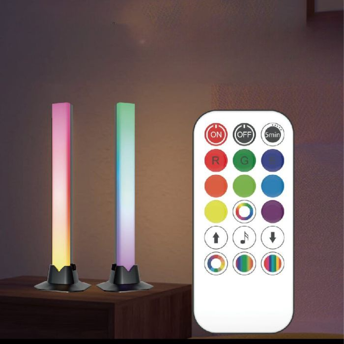 RGB Ambient Table Lamp With Remote Control