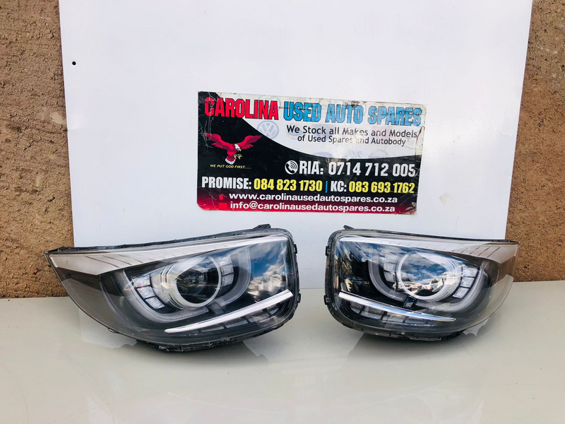 Kia Picanto left and right side full LED headlights