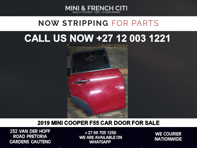 2019 Mini Cooper F55 car door for sale used