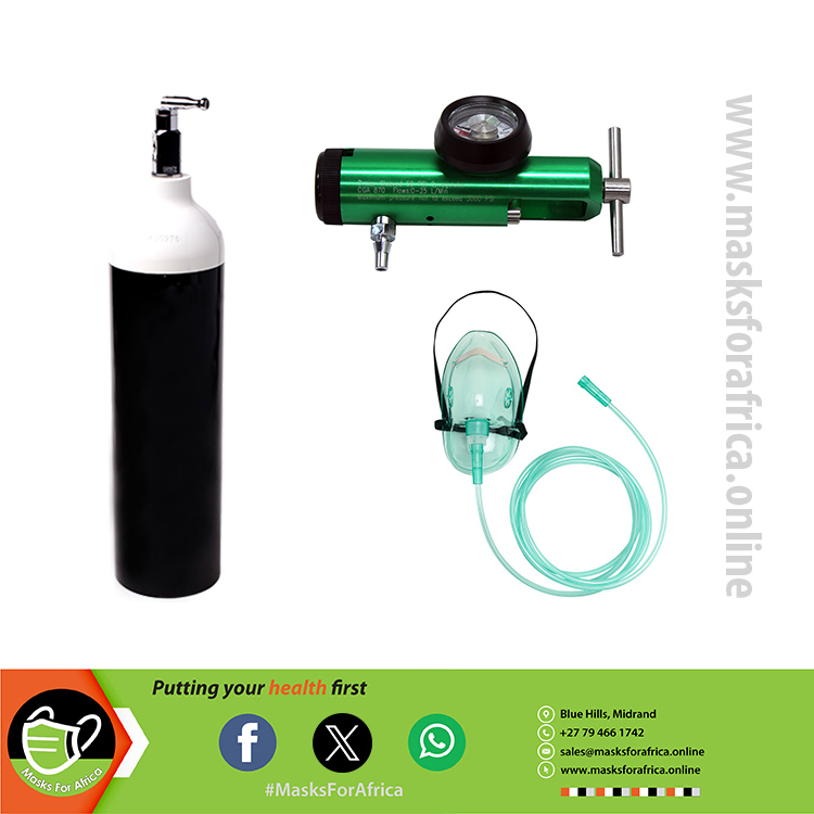 Home Medical Oxygen Cylinder Kits - 3/424 Litre