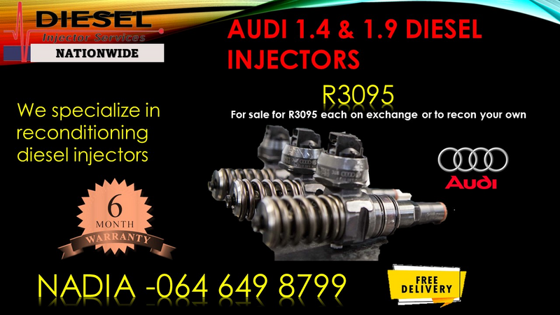 Audi 1.4 diesel injectors for sale on exchange or recon