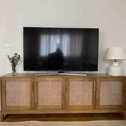 Rattan TV Stand