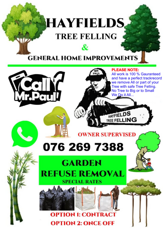 Landscaping  &amp;  Garden Services / Tree Felling  /  Lumber Jack
