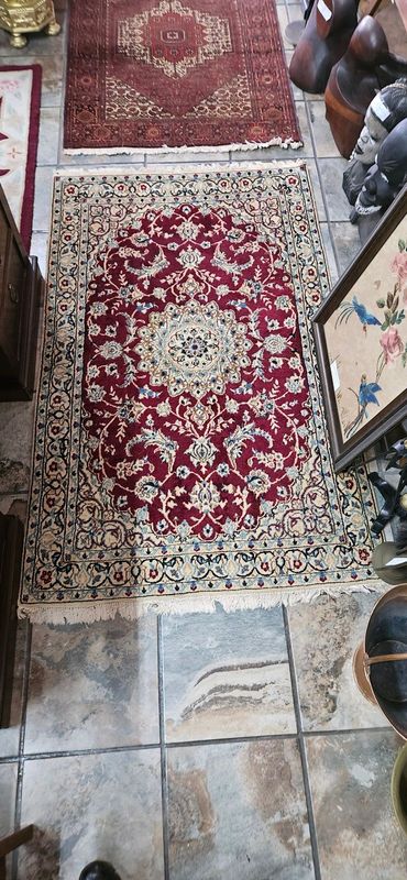 Persian Rug Blue and Red