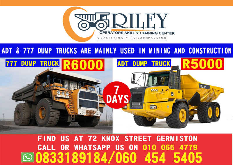 REFRESHER COURSES AND CERTIFICATE RENEWALS FOR MINING AND CONSTRUCTION COURSES IN DURBAN, GERMISTON