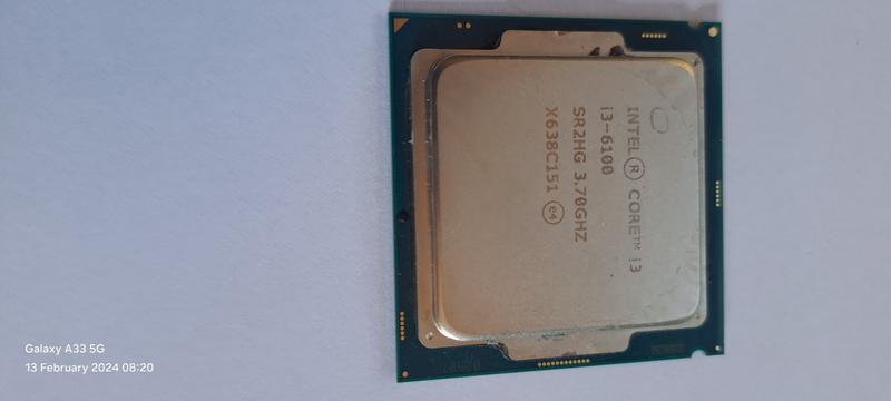 Intel i3 6th generation cpu,Swap for gaming case or cash