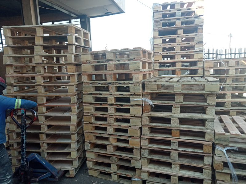 Wooden pallets for sale at R50 each, pls call or WhatsApp Karo 068119799, we open for business.