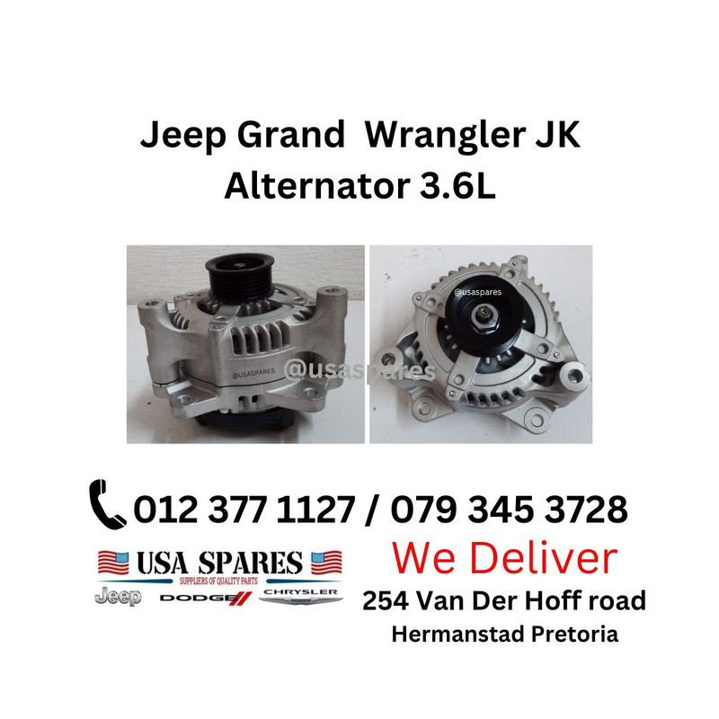 Jeep Wrangler JK Alternator 3.6L