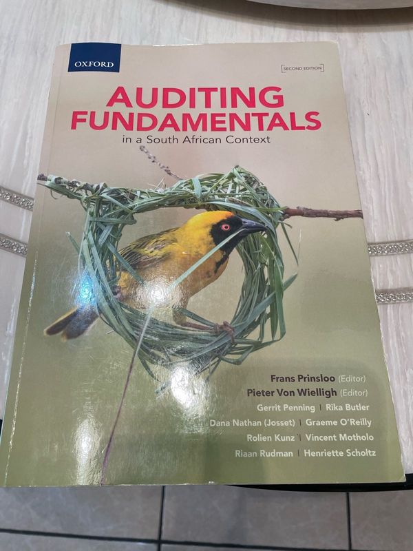 AUDITING FUNDAMENTALS in a South African Context, Textbook
